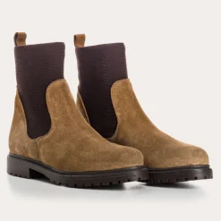 BOOTS EVELYN CUIR VELOURS