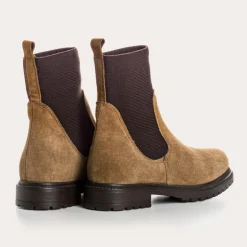 BOOTS EVELYN CUIR VELOURS