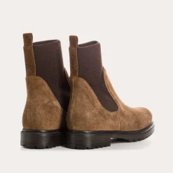 BOOTS EVELYN CUIR VELOURS