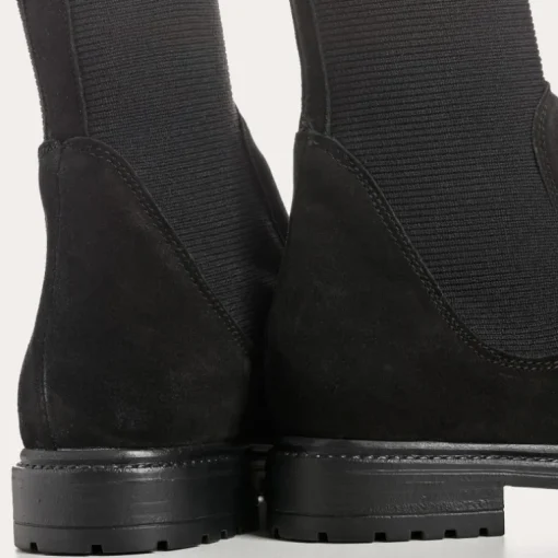 BOOTS EVELYN CUIR VELOURS