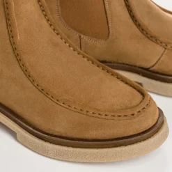 BOOTS FINLAY CUIR VELOURS