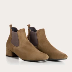 BOOTS KEEGAN CUIR VELOURS