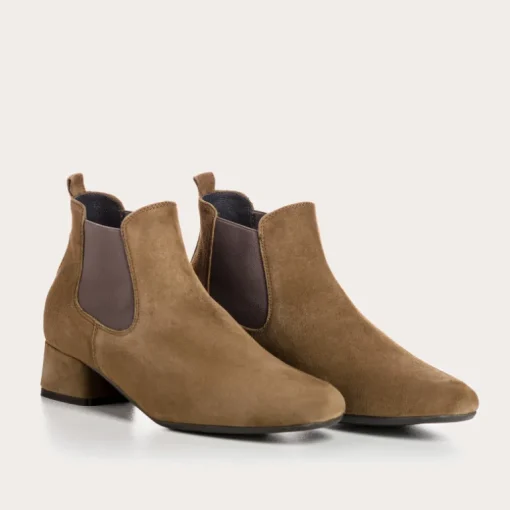 BOOTS KEEGAN CUIR VELOURS