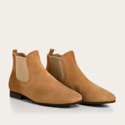 BOOTS LIZETTE CUIR VELOURS