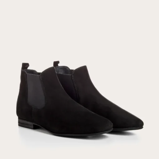 BOOTS LIZETTE CUIR VELOURS