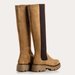 BOTTES DEXTER CUIR VELOURS