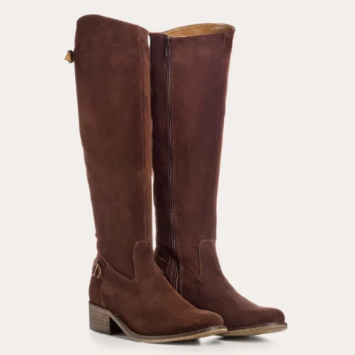 BOTTES DIVINO CUIR VELOURS