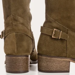 BOTTES DIVINO CUIR VELOURS