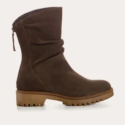 BOTTINES DUNK CUIR VELOURS