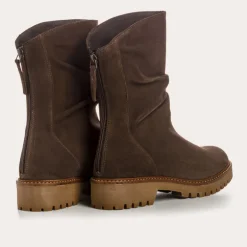 BOTTINES DUNK CUIR VELOURS
