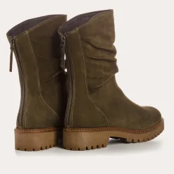 BOTTINES DUNK CUIR VELOURS