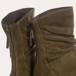 BOTTINES DUNK CUIR VELOURS