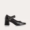 ESCARPINS GAYANE CUIR VERNIS NOIR