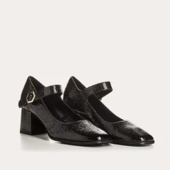 ESCARPINS GAYANE CUIR VERNIS NOIR