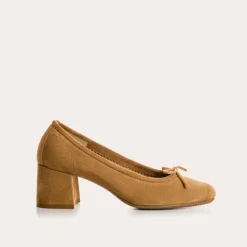 ESCARPINS MADAME CUIR VELOURS