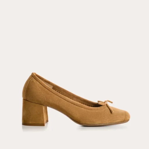 ESCARPINS MADAME CUIR VELOURS