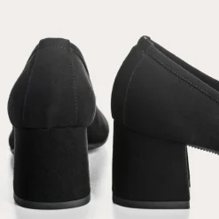 ESCARPINS MADAME CUIR VELOURS