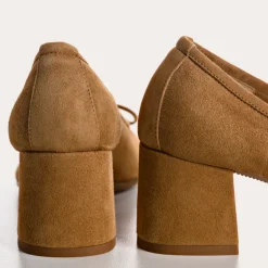 ESCARPINS MADAME CUIR VELOURS