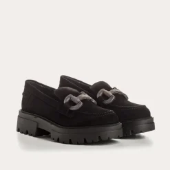 MOCASSINS ABRIL CUIR VELOURS