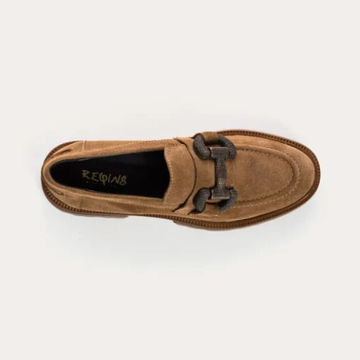 MOCASSINS ABRIL CUIR VELOURS