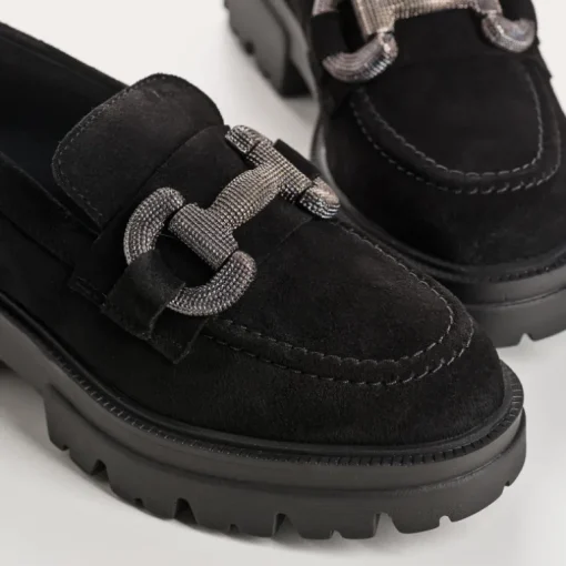 MOCASSINS ABRIL CUIR VELOURS