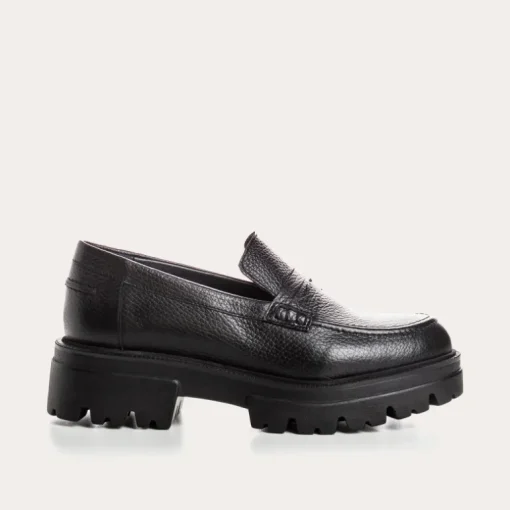 MOCASSINS ALABAMA CUIR GRAINE