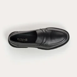 MOCASSINS ALABAMA CUIR GRAINE