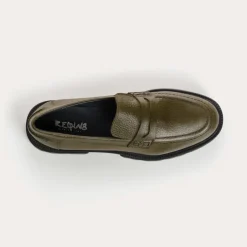 MOCASSINS ALABAMA CUIR GRAINE