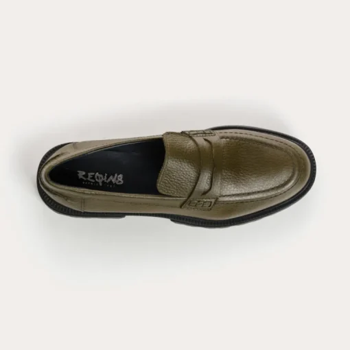 MOCASSINS ALABAMA CUIR GRAINE