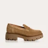 MOCASSINS ALABAMA CUIR VELOURS