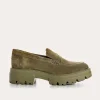 MOCASSINS ALABAMA CUIR VELOURS
