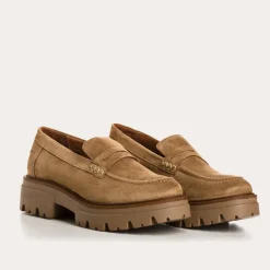 MOCASSINS ALABAMA CUIR VELOURS