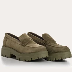 MOCASSINS ALABAMA CUIR VELOURS