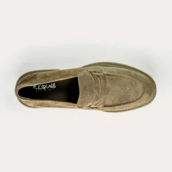 MOCASSINS ALABAMA CUIR VELOURS
