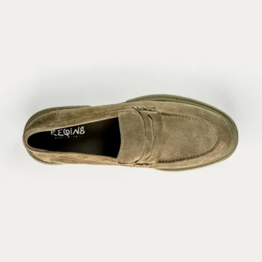 MOCASSINS ALABAMA CUIR VELOURS
