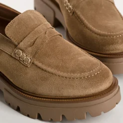 MOCASSINS ALABAMA CUIR VELOURS