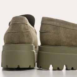 MOCASSINS ALABAMA CUIR VELOURS