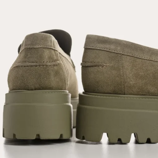 MOCASSINS ALABAMA CUIR VELOURS