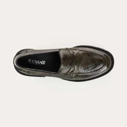 MOCASSINS ALABAMA VERNIS GRAINE