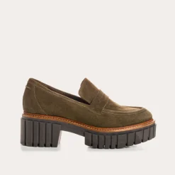 MOCASSINS BELINA CUIR VELOURS