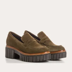 MOCASSINS BELINA CUIR VELOURS