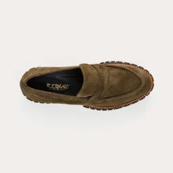MOCASSINS BELINA CUIR VELOURS