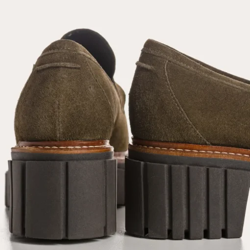 MOCASSINS BELINA CUIR VELOURS