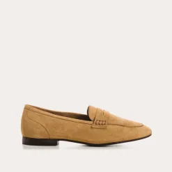 MOCASSINS FAUSTINE CUIR VELOURS