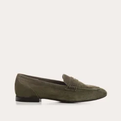 MOCASSINS FAUSTINE CUIR VELOURS