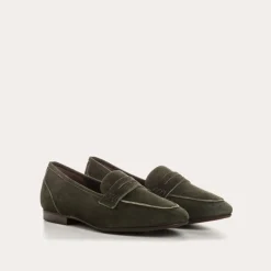 MOCASSINS FAUSTINE CUIR VELOURS