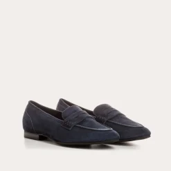 MOCASSINS FAUSTINE CUIR VELOURS