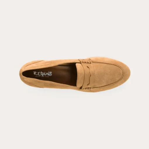 MOCASSINS FAUSTINE CUIR VELOURS