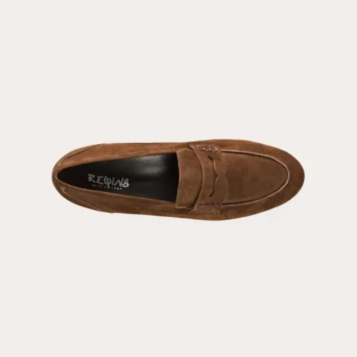 MOCASSINS FAUSTINE CUIR VELOURS