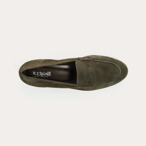 MOCASSINS FAUSTINE CUIR VELOURS
